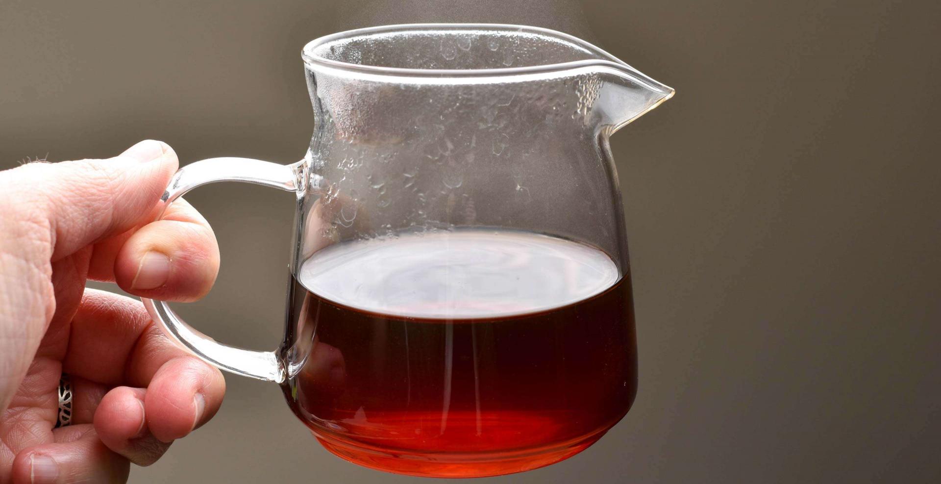 a pitcher of shu pu'er tea a pitcher of shu pu'er tea