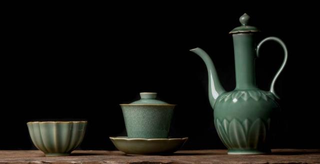 Song Dynasty Style Celadon Set