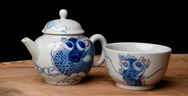 "Little Dragon" Solo Tea Set