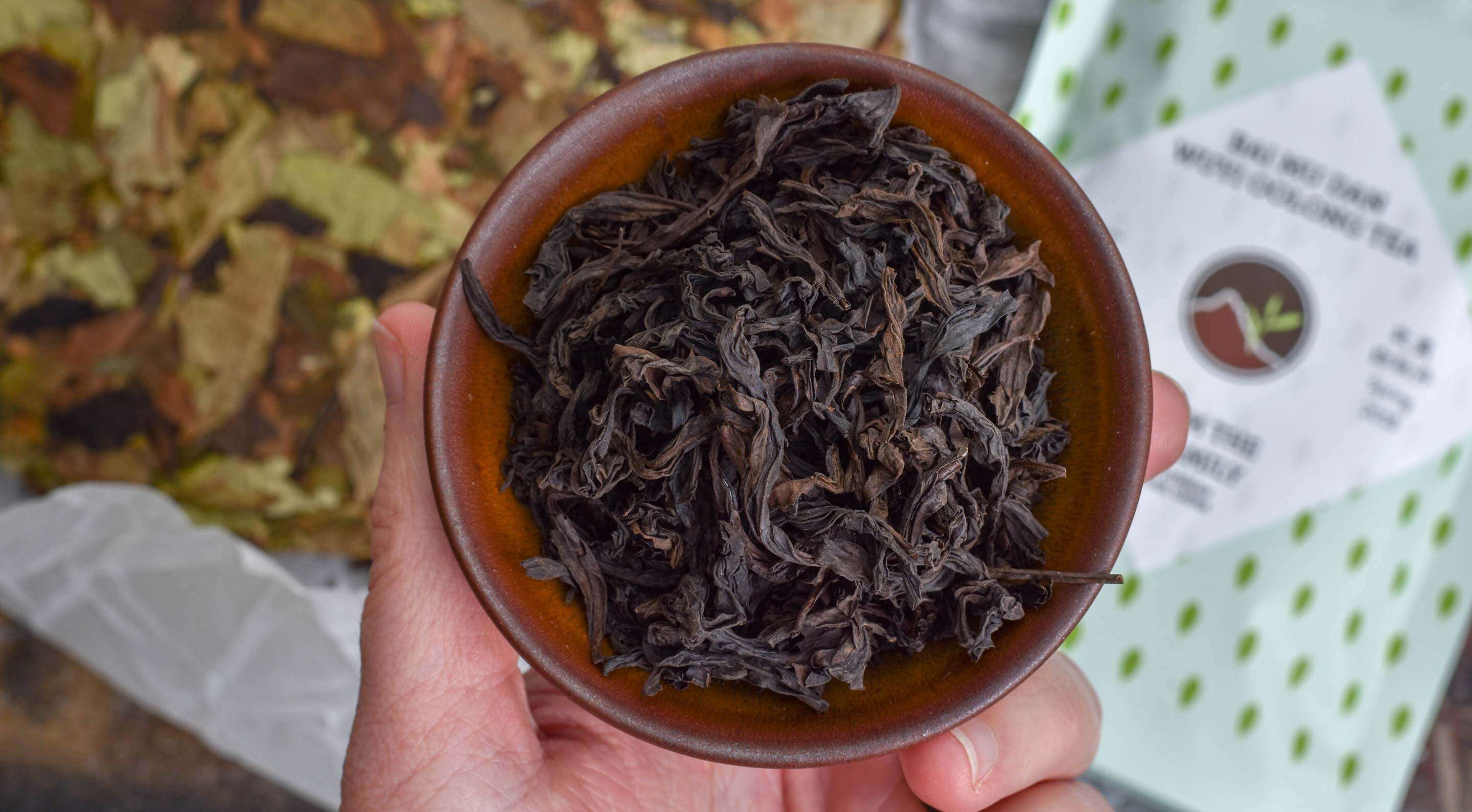the Li Family's Bai Mu Dan Wuyi Oolong from their March '19 Tea Club box